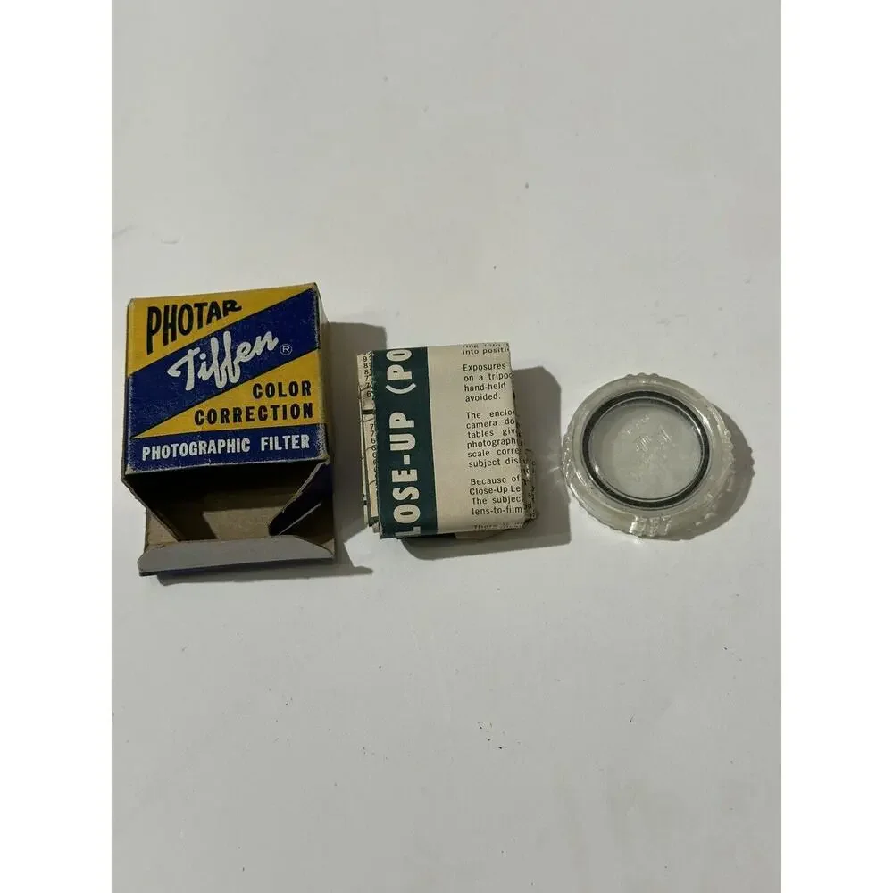 Vintage Tiffen Photar Series #5‎ Close Up 3 Color Lens Filter Made in USA